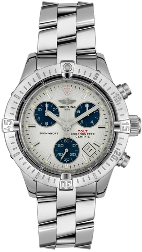 colt chronograph ii breitling|Breitling chrono colt quartz.